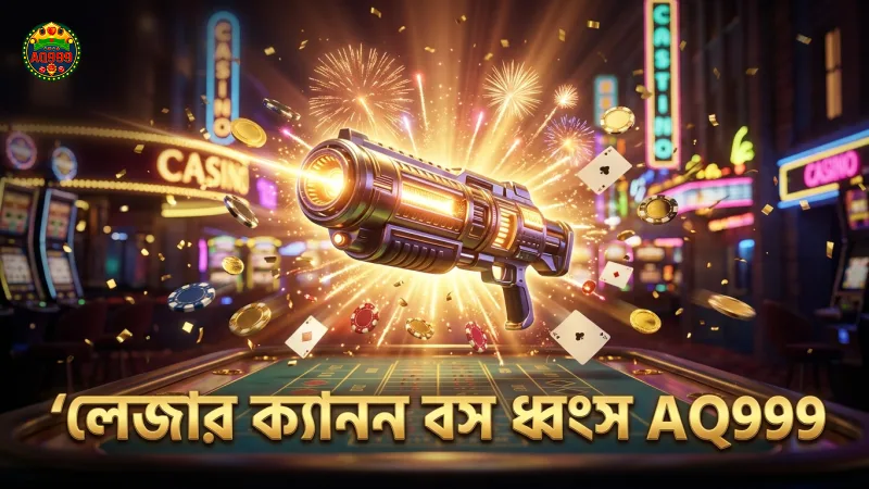 লেজার ক্যানন দিয়ে বস ফিশ ধ্বংসের সরাসরি অভিজ্ঞতা দেখানো হয়েছে