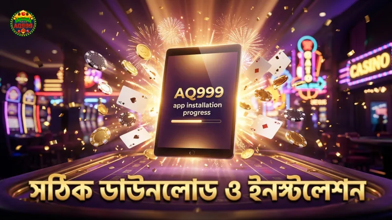 ডাউনলোডের সময় সাধারণ ভুল এড়িয়ে AQ999 অ্যাপ ইনস্টলেশন