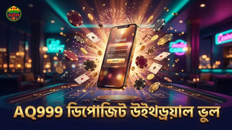 ডিপোজিট এবং উইথড্রয়াল প্রক্রিয়ায় সঠিক পদ্ধতি মিস হওয়া।
