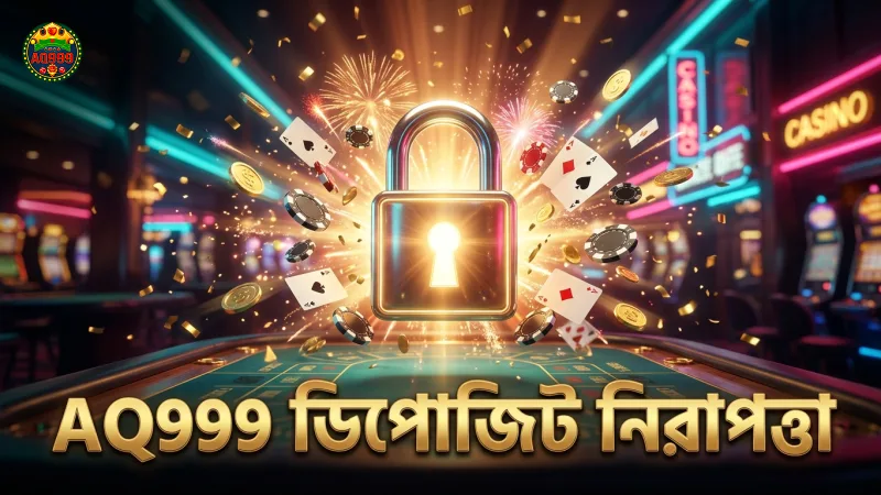 AQ999 ডিপোজিট প্রক্রিয়ায় এনক্রিপশন নিরাপত্তা নিশ্চিত করে।