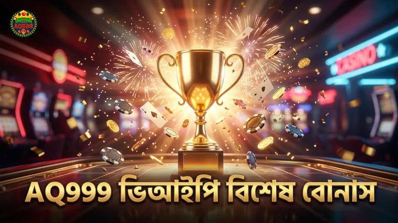 ভিআইপি সদস্যদের জন্য AQ999-এ বিশেষ বোনাস এবং ক্যাশআউট সুবিধা।