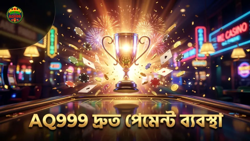 দ্রুত উইথড্রয়ালের জন্য AQ999 এর স্বয়ংক্রিয় পেমেন্ট ব্যবস্থা ব্যবহার করুন