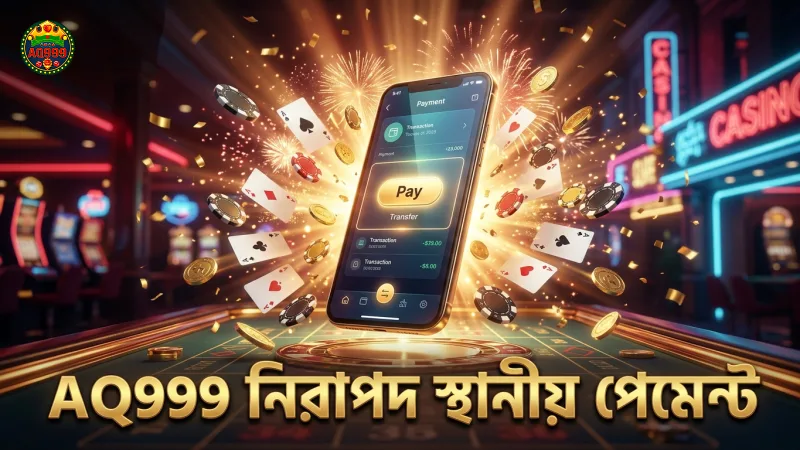 AQ999 প্ল্যাটফর্মে নিরাপদ ও দ্রুত স্থানীয় পেমেন্ট ব্যবস্থাপনা