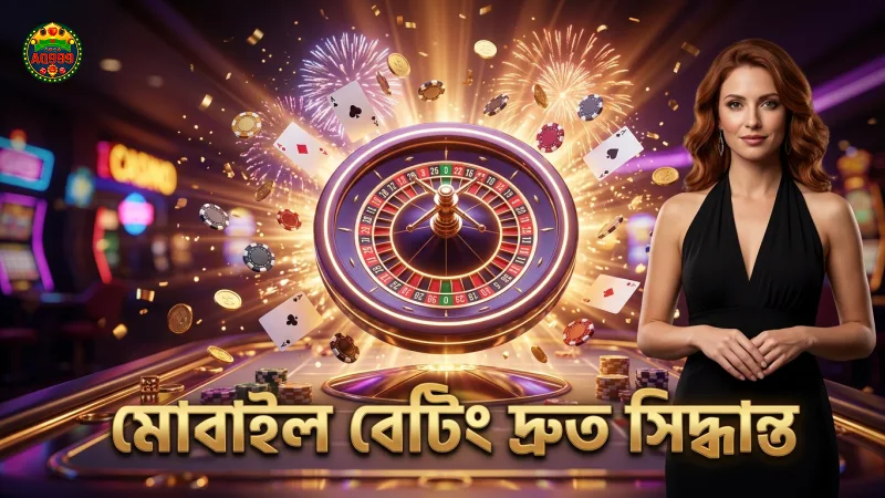 বিপিএল ক্রিকেট বেটিংয়ে দ্রুত সিদ্ধান্ত নেওয়ার জন্য মোবাইল ব্যবহার অপরিহার্য।