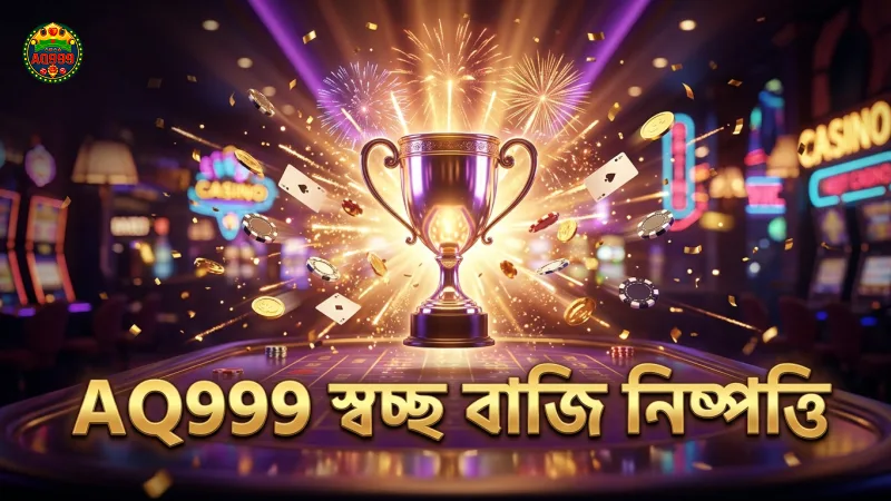 AQ999 স্বচ্ছতা ও দ্রুত বাজি নিষ্পত্তিতে বিশ্বাসযোগ্যতা নিশ্চিত করে।