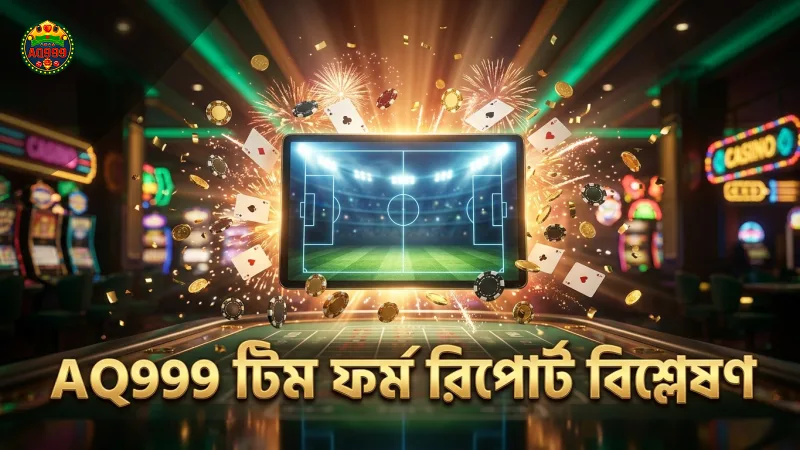 টিম ফর্ম ও হেড-টু-হেড রিপোর্ট বিশ্লেষণে AQ999 এর গুরুত্ব।