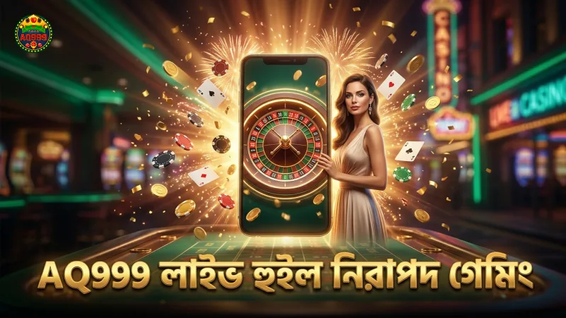 AQ999 এর লাইভ হুইল স্পিনে নিরাপদ ও স্বচ্ছ গেমিং পরিবেশ