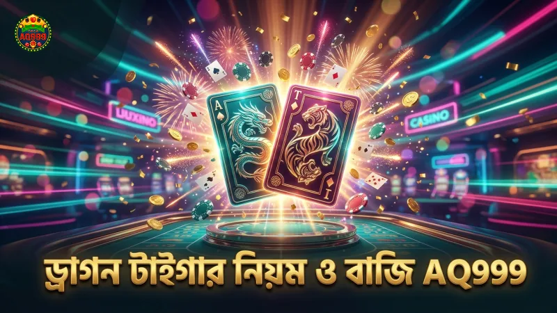 ড্রাগন টাইগার গেমের মূল নিয়ম ও বাজির ধরন ব্যাখ্যা।