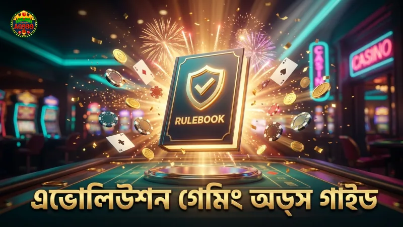 এভোলিউশন গেমিং নিয়ম অনুযায়ী সঠিক অডস বিশ্লেষণ।