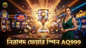 আন্তর্জাতিক প্রত্যয়িত ফেয়ার স্পিনের মাধ্যমে খেলোয়াড়দের নিরাপত্তা নিশ্চিত।