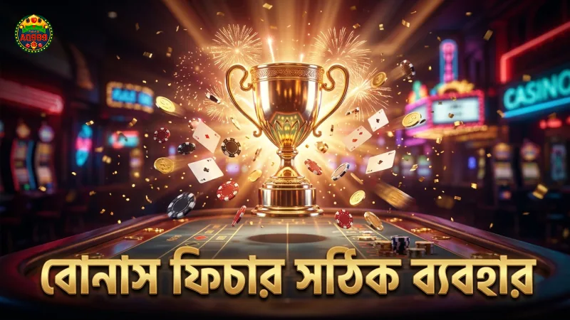 হুইল স্পিন ও বোনাস ফিচার সঠিকভাবে ব্যবহার করুন