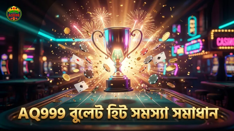 বুলেট হিট রেট ও পয়েন্ট ট্রান্সফার সমস্যা সমাধানে AQ999 নির্দেশিকা।