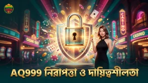 দায়িত্বশীল গেমিং নিশ্চিত করতে AQ999 নিরাপত্তা ব্যবস্থা।