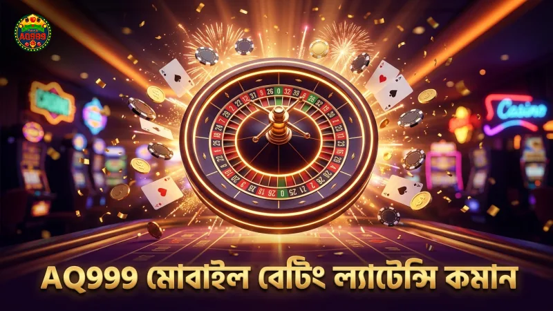 AQ999 এর মোবাইল প্ল্যাটফর্মে সাধারণ বেটিং তুলনায় দ্রুত ল্যাটেন্সি কমান