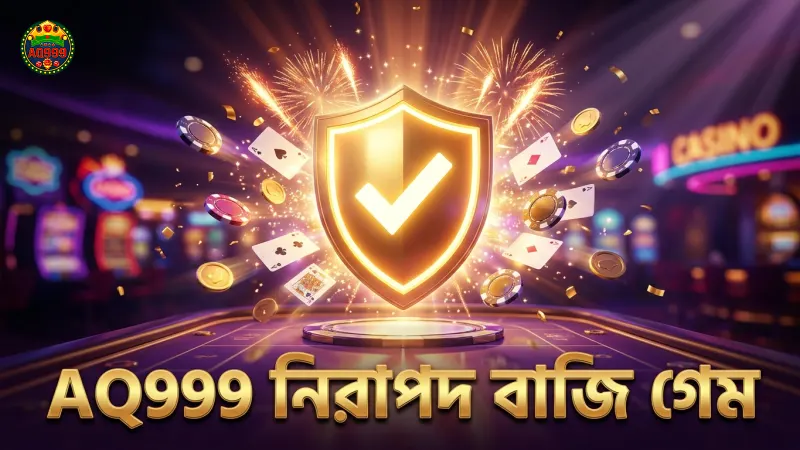 AQ999 গেম নিরাপত্তায় বিশ্বাস রেখে বাজি করুন