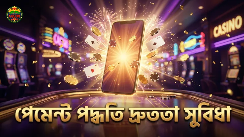 পেমেন্ট পদ্ধতির দ্রুততা এবং সুবিধা নির্ভর করে ব্যবহারের অভিজ্ঞতার উপর।