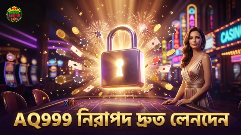 AQ999 পেমেন্ট সিস্টেম ব্যবহার করে নিরাপদ ও দ্রুত লেনদেন নিশ্চিত করে।