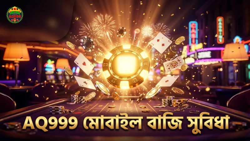 AQ999 প্ল্যাটফর্মে মোবাইল থেকে সহজে বাজি স্থাপন।