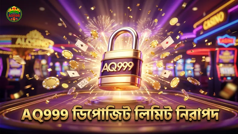 ডিপোজিট লিমিট ব্যবহারে AQ999 নিরাপত্তা বাড়ায়।
