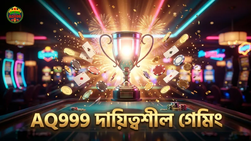 শর্তাবলী মেনে দায়িত্বশীল গেমিং বজায় রাখে AQ999।